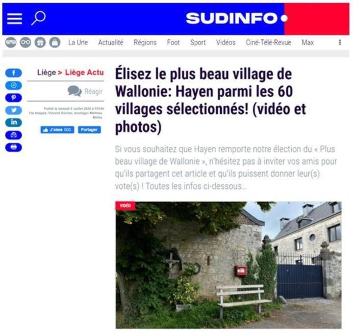 ספרימונט Le Gite D'Hayen מראה חיצוני תמונה